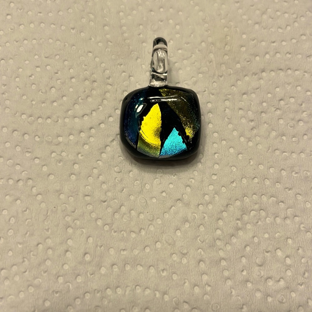 Beautiful glass pendant.